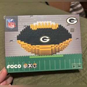 FOCO Green Bay Packers BRXLZ Puzzle Set